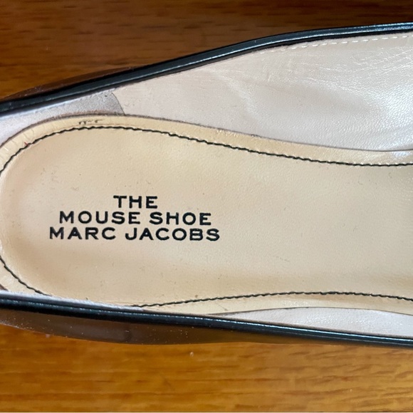 Marc Jacobs RARE FIND The Mouse Shoe Black Flats. Size 39. - Picture 7 of 12